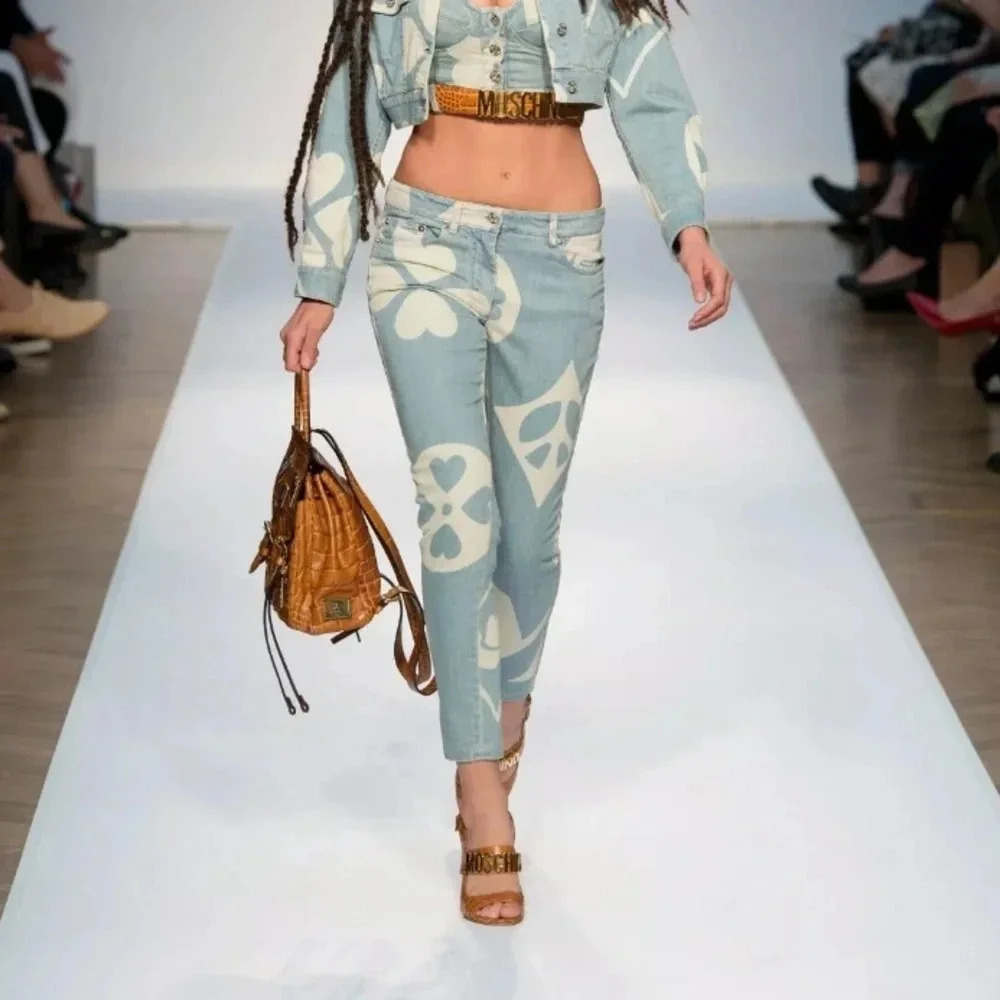 MOSCHINO Couture Runway Collection Jeans